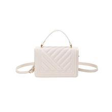 Load image into Gallery viewer, Dazzling Bags For Women Chain Crossbody Bags In Pu Leather Female Fashionable Shoulder Bag Ladies Handbags Simple Messenger Bag Casual Indentation Western Style Portable Women