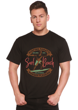 Load image into Gallery viewer, Surf Beach Men's Bamboo Viscose/Organic Cotton Short Sleeve Graphic T-Shirt