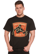Load image into Gallery viewer, Skateboard Society Men's Bamboo Viscose/Organic Cotton Short Sleeve Graphic T-Shirt