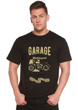 Load image into Gallery viewer, Motorcycle Garage Men's Bamboo Viscose/Organic Cotton Short Sleeve Graphic T-Shirt
