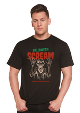 Load image into Gallery viewer, Halloween Scream Men's Bamboo Viscose/Organic Cotton Short Sleeve Graphic T-Shirt