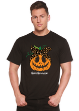 Load image into Gallery viewer, Happy Halloween Men's Bamboo Viscose/Organic Cotton Short Sleeve Graphic T-Shirt