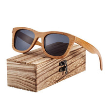 Load image into Gallery viewer, Handmade Bamboo Wood Luxury Retro Men and Women Polarized Sunglasses Beach Wooden Glasses Oculos de sol With UV400 Protection l