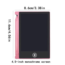 Load image into Gallery viewer, Digital LCD Writing Tablet with Stylus Pen – Reusable Wipeable Dry-Erase Doodle & Drawing Board