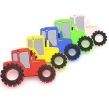 Load image into Gallery viewer, 1PC Car Tractor Silicone Baby Teether Rodent Baby Teething Toys Chewable Animal Shape Baby Products Nursing Gift For Baby Kids