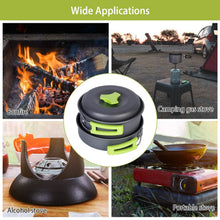 Load image into Gallery viewer, 9-Piece: Camping Cookware Set