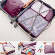 Load image into Gallery viewer, 9-Piece: Clothes Storage Bags Water-Resistant Travel Luggage Organizer