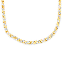 Load image into Gallery viewer, 10K Yellow Gold 1 cttw Diamond Riviera Statement Pendant Necklace (J-K, I2-I3)