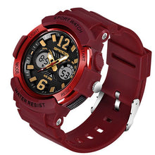Load image into Gallery viewer, Fashion New Women Sports Waterproof 50m Watch With Digital LED Ladies Shock Display in Military Electronic Army Style