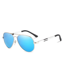 Load image into Gallery viewer, Aviation Luxury Aluminum Magnesium Gold Fashion Polarized Lens Sunglasses Men/Women Driving Mirror Sunglasses Military Style