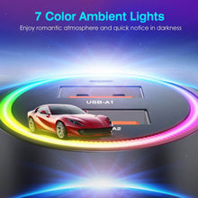 Load image into Gallery viewer, 90W 3 Ports Fast Car Charger USB and Type C