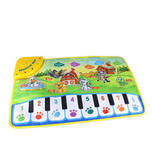 Load image into Gallery viewer, Baby Piano Mats Music Carpets Animal Barking Pad to Play Baby Toys Learning Musical Instrument Toys for Children Kids
