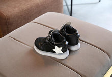 Load image into Gallery viewer, Girl LED Lights Shoes Flexible Casual Design Comfortable Soft Toddler Shoe For Running Walking Excellent Gift