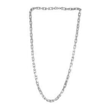 Load image into Gallery viewer, 14k White Gold French Cable Link Chain (4.80 mm)