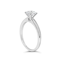 Load image into Gallery viewer, 14K White Gold 1.0 Cttw Round Lab Grown Diamond 4 Prong Solitaire Engagement Ring (F-G Color, VS2-SI1 Clarity) - Ring Size 7