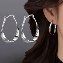 Load image into Gallery viewer, 925 Silver Hypoallergenic Elegant Retro Style Earrings