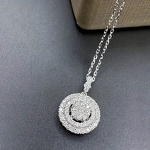 Load image into Gallery viewer, 925 Silver Zirconium Oxide Collarbone Necklace