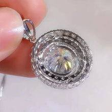 Load image into Gallery viewer, 925 Silver Zirconium Oxide Collarbone Necklace