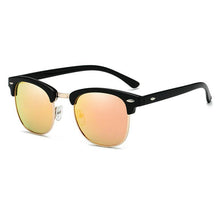 Load image into Gallery viewer, Universal Polarized Elegant and Luxury Brand Design Eye Retro Sunglasses For Women and Man Semi Rimless Classic Men Sunglasses Oculos De Sol With UV400 Protection