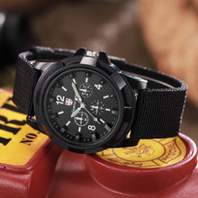 Load image into Gallery viewer, Men's Nylon Casual Sport Quartz Wrist Watch