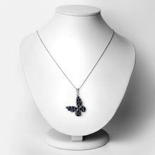 Load image into Gallery viewer, 4.36 Carat Genuine Blue Sapphire .925 Sterling Silver Pendant