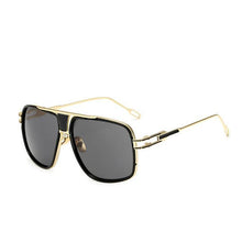 Load image into Gallery viewer, Modern Classic Oversized Men Sunglasses Luxury Brand New Glasses Square With High Quality Metal Frame and Polarized Mirror Glasses Oculos de sol With UV400 Prodection for Sun