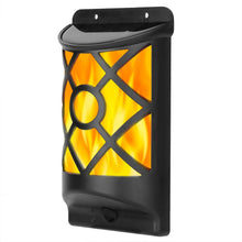 Load image into Gallery viewer, 96 LEDs Waterproof Flame Solar Lights Outdoor