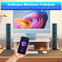 Load image into Gallery viewer, Wireless Soundbar for TV – 2-in-1 Detachable Bluetooth Speaker