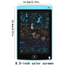 Load image into Gallery viewer, Digital LCD Writing Tablet with Stylus Pen – Reusable Wipeable Dry-Erase Doodle & Drawing Board