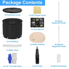 Load image into Gallery viewer, 97 Gal Large Size Ice Bath Tub with Cover