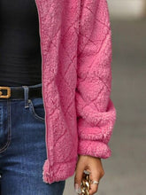 Load image into Gallery viewer, Women's Fuzzy Zip-Up Jacket with Pockets – Soft & Cozy Long Sleeve Outerwear