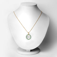 Load image into Gallery viewer, 0.54 Carat Genuine Emerald .925 Sterling Silver Pendant