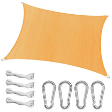 Load image into Gallery viewer, 98% UV Block Awning Shelter Rectangle Shade Sails Top Canopy