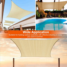 Load image into Gallery viewer, 98% UV Block Awning Shelter Rectangle Shade Sails Top Canopy