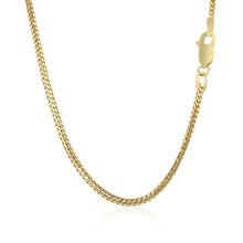 Load image into Gallery viewer, 18k Yellow Gold Franco Chain (1.60 mm)