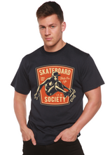 Load image into Gallery viewer, Skateboard Society Men's Bamboo Viscose/Organic Cotton Short Sleeve Graphic T-Shirt