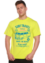 Load image into Gallery viewer, Surf Travel Spun Bamboo® Men's Bamboo Viscose/Organic Cotton Short Sleeve Graphic T-Shirt