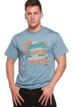 Load image into Gallery viewer, I've Survived Too Many Storms to Be Both Unisex Bamboo/Cotton Graphic T-Shirt