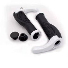 Load image into Gallery viewer, Bicycle Grip Handlebar End Cap Aluminium Alloy Lock Mountain Handle Bar Grip Bike Anti-Skid Rubber Bicycle Skid-Proof Grips New Generation Bike Handlebar Grip Soft Gel Inserts Shock Resistance Ergonomics Comfort Design