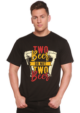 Load image into Gallery viewer, Two Beer Men's Bamboo Viscose/Organic Cotton Short Sleeve Graphic T-Shirt