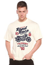 Load image into Gallery viewer, Road Race Motorcycles Spun Bamboo® Men's Bamboo Viscose/Organic Cotton Short Sleeve Graphic T-Shirt