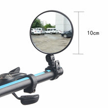 Load image into Gallery viewer, 2Pcs Bicycle Mirror Universal Handlebar Rearview Mirror 360 Degree Rotate For Bike Bicycle Cycling Accessories Wide Angle Convex Mirror Adjustable Rotatable Handlebar For Mountain Bike Off Road Bike and Fixed Gear Bike Handlebars