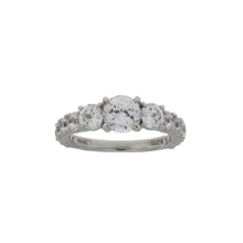 Load image into Gallery viewer, Cubic Zirconium CZ SS Bridal Sterling Silver