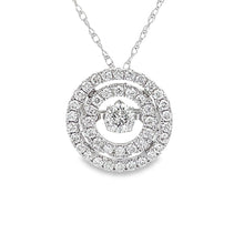 Load image into Gallery viewer, Genuine .50ct Diamond Fashion Pendants 10KT White Gold