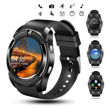 Load image into Gallery viewer, Famous Sport Men Smart Watch WIth SIM card For Android and IOS sistems With Camera Rounded Answer Call Dial Call Smartwatch and Heart Rate Fitness Tracker