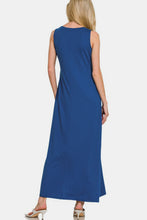 Load image into Gallery viewer, Scoop Neck Wide Strap Tank Dress – Simple, Comfortable, and Versatile Scoop Neck Design for All-Day Wear