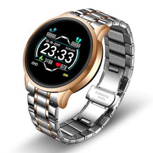 Load image into Gallery viewer, New Ceramic Smart Sport Fitness Watch For Women With Heart Rate Blood Pressure Monitor For Android and IOS Sistems Sport Multifunctional Steel Belt Smartwatch