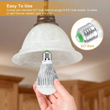 Load image into Gallery viewer, 9W LED Light Bulb E27 RGB Lamp