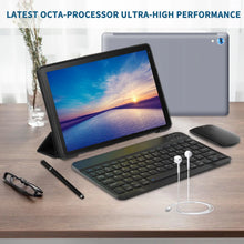Load image into Gallery viewer, C108 10.1Inch Tablet Octa-Core Processor 10GB+128GB Android14 Tablet With Case Headphones Wireless Keyboard Mouse Stylus Pen Bag