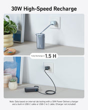 Load image into Gallery viewer, Anker Nano Power Bank (30W, Built-In USB-C Cable)
